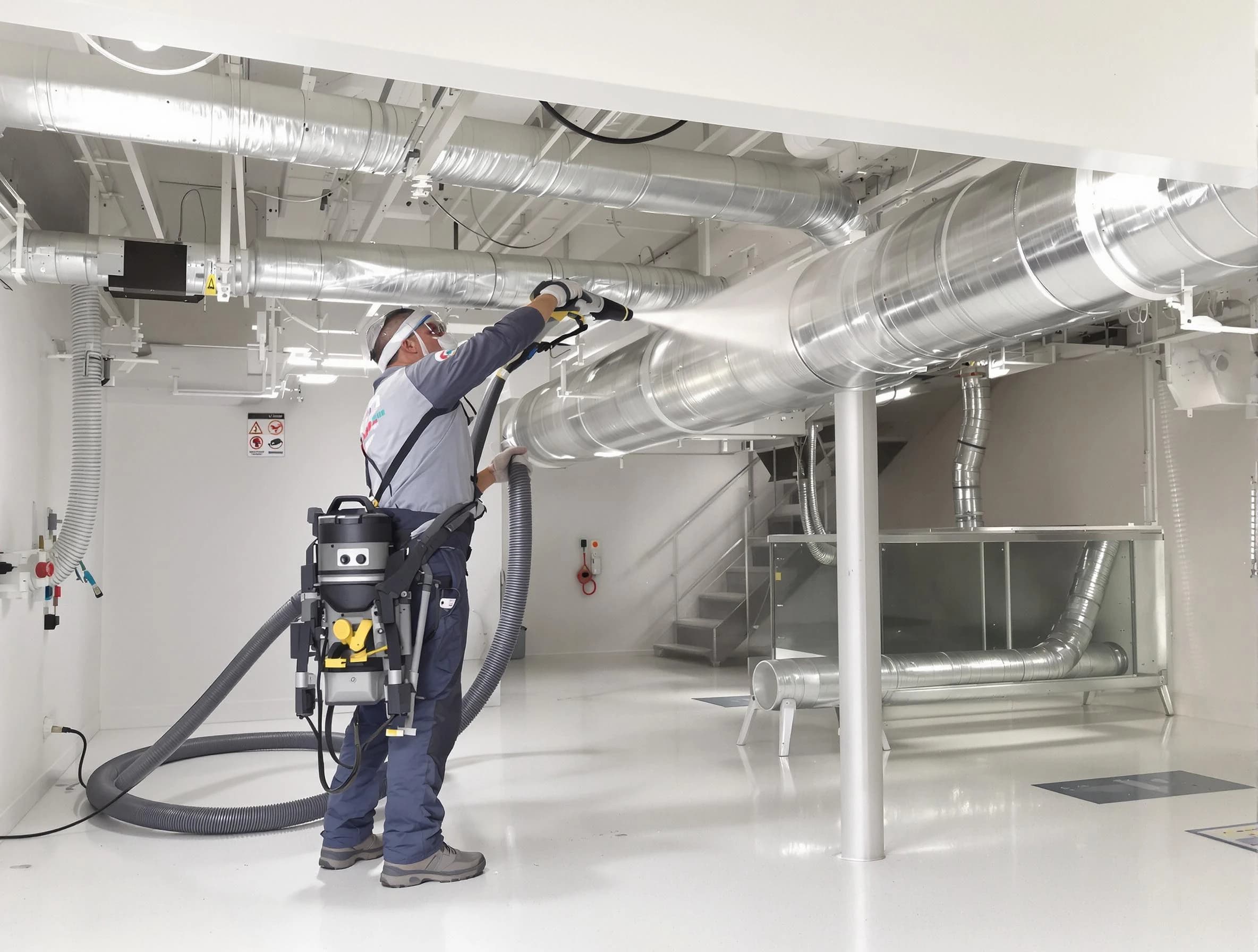 Professional central duct cleaning by Economy Air Duct Cleaning in Economy