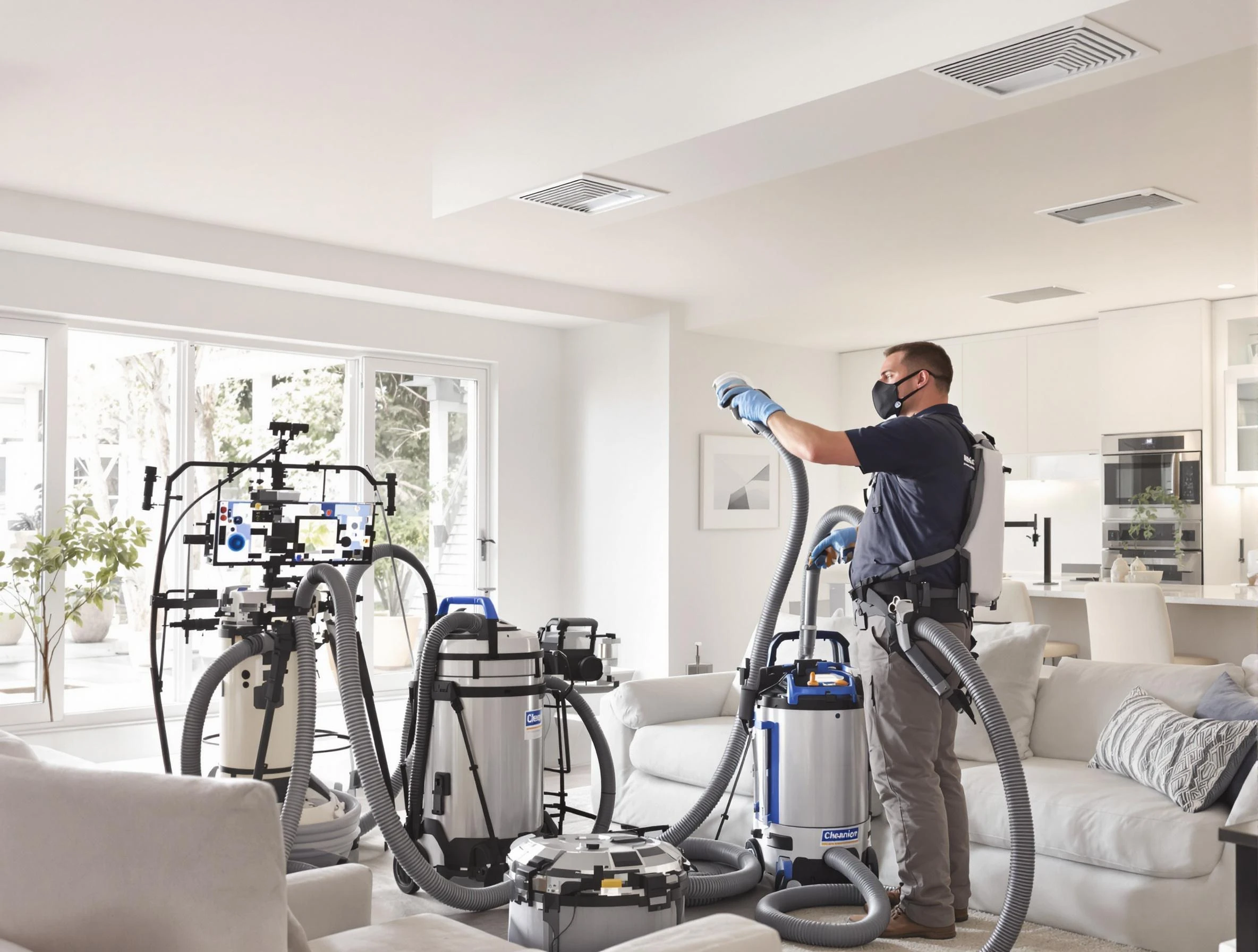 Professional AC duct cleaning by Economy Air Duct Cleaning in Economy