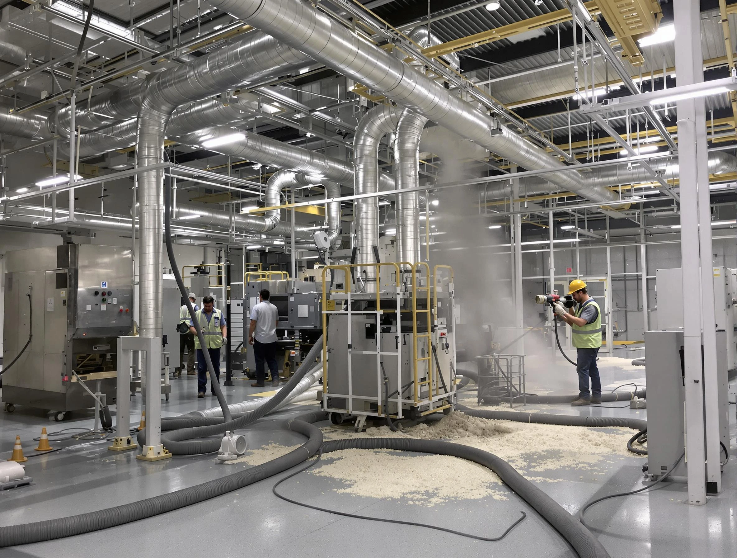 Heavy-duty industrial duct cleaning by Economy Air Duct Cleaning in Economy