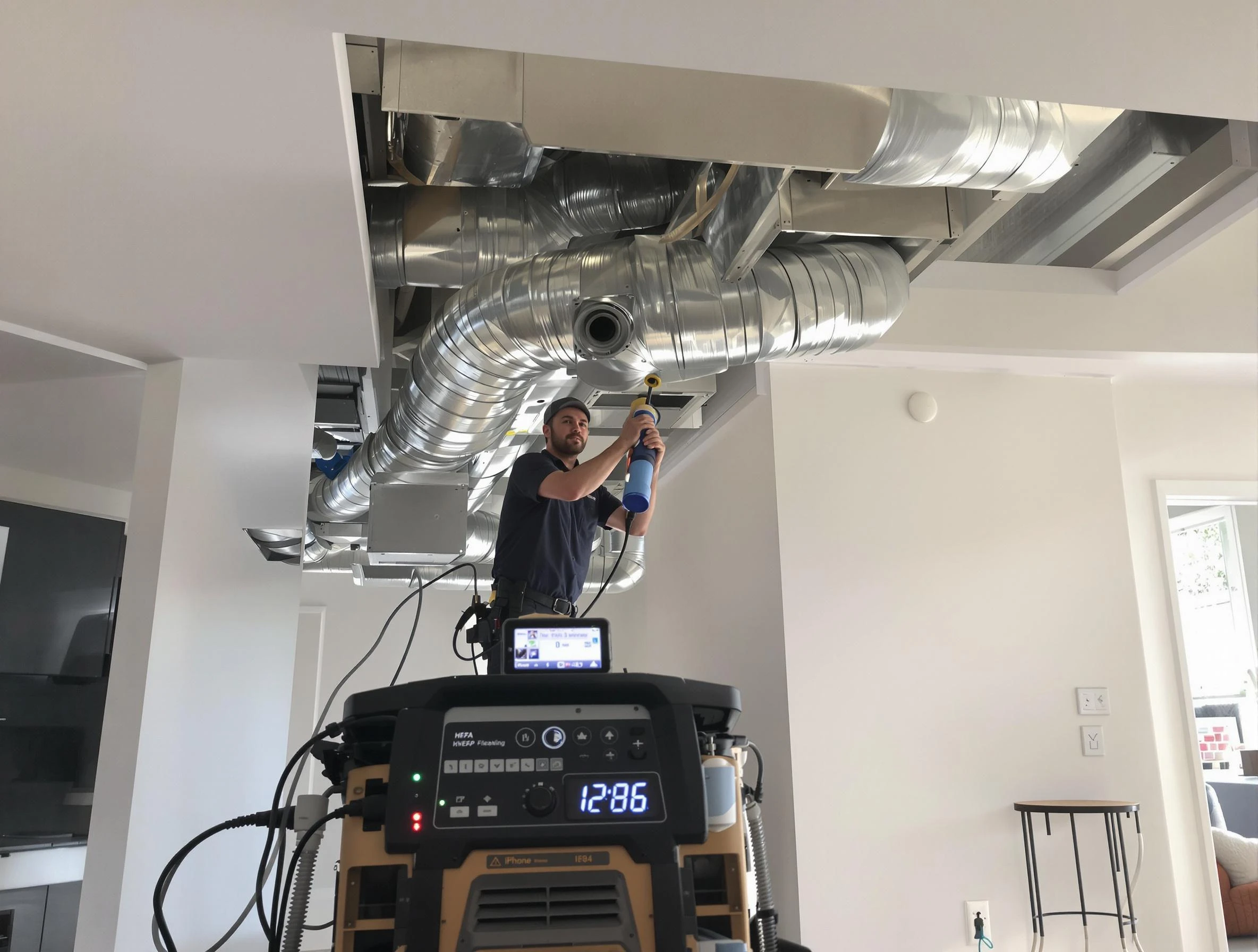 Advanced pure air duct cleaning by Economy Air Duct Cleaning in Economy